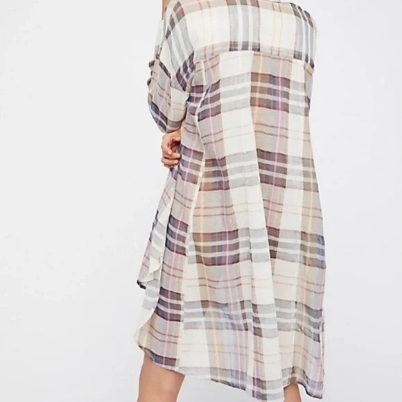 Free People Shirt Dress - Picture 2 of 11